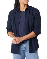 Amazon Essentials - Regular-fit Long-sleeve Plaid Flannel Shirt - Lyst