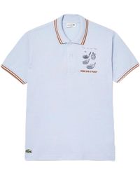Lacoste - Classic Fit L.12.12 Petit Piqué Golf Graphic Polo Shirt - Lyst