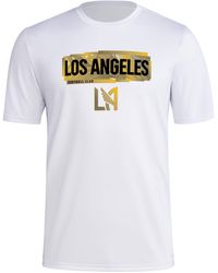 adidas - Los Angeles Fc Local Pop Short Sleeve Pre-game T-shirt - Lyst