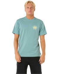 Rip Curl - Relaxed Fit Logo Crew T-shirt - Lyst