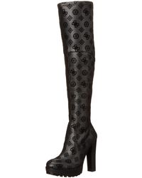 Guess Over-the-knee boots for Women | Christmas Sale up to 62% off | Lyst