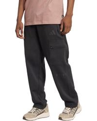 adidas - All Szn Fleece Graphic Loose Cargo Pants - Lyst