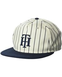 Tommy Hilfiger - Signature Flat Brim Baseball Cap - Lyst