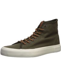 frye high top sneakers mens