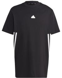adidas - Future Icon 3 Stripes T-shirt - Lyst