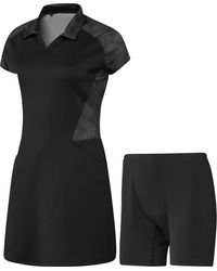 adidas - Ultimate365 Short Sleeve Dress - Lyst