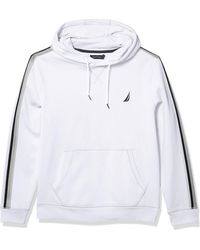 white nautica hoodie
