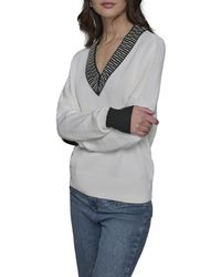 Karl Lagerfeld - Paris Comfortable Short Sleeve Sweater - Lyst