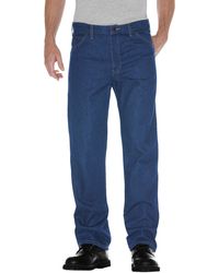Dickies - Regular Fit 5-pocket Stone Washed Jean - Lyst