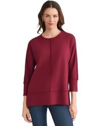 Jones New York - Plus Size Dolman Sleeve Knit Tunic Top - Lyst
