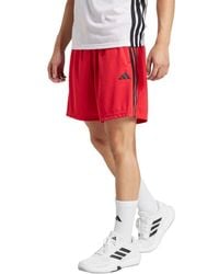 adidas - Train Essentials Pique 3-stripes Shorts - Lyst