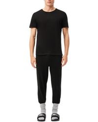 Lacoste - 3-Pack Crew Neck Regular Fit Essential T-Shirt Clothing, Cotton - Lyst