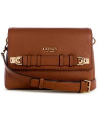 Guess - Gregoria Flap Crossbody - Lyst