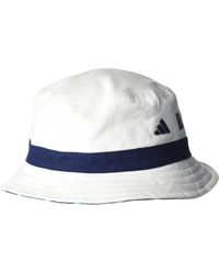 adidas - Plaid Reversible Bucket Hat - Lyst