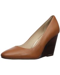 Kenneth Cole Leather Ellis Wedge Pump 