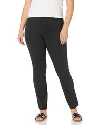 NYDJ - Plus Size Slim Trouser Pants In Ponte Knit | Slimming & Flattering Fit - Lyst