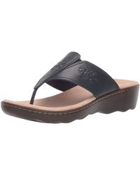 clarks flip flops womens sale