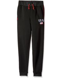 us polo mens track pants