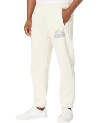 Lacoste - Relaxed Fit Track Pants With Adjustable Waist - Lyst