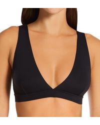 Hanes - Womens Eco Luxe High Cut Triangle Dhy203 Bra - Lyst
