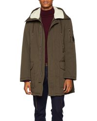 armani exchange trench coat mens