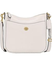 COACH - Polished Pebble Leather Chaise Crossbody - Lyst