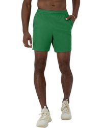 Champion - , Purpose, Water Resistant Sports, Swim Shorts For , 6", Road Sign Green/royal Gold Overlap Logo, Large - Lyst