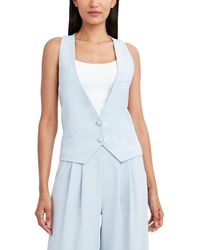 BCBGMAXAZRIA - Single Breasted Blazer Vest With Buttons - Lyst