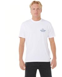 Rip Curl - Destinations Short Sleeve Crew Neck T-shirt - Lyst
