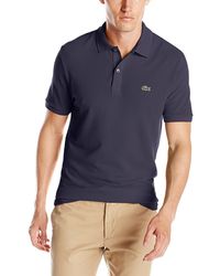 Lacoste - Men's Classic Pique Slim Fit Short Sleeve Polo Shirt - Lyst