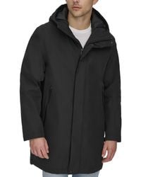 Dockers - Softshell Mid-length Hooded City Coat - Lyst