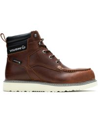 Wolverine - Trade Wedge Waterproof Steel Toe 6" Construction Boot - Lyst