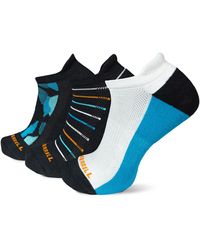 Merrell - Adult's And Recycled Everyday Half Cushion Socks-3 Pair Pack-hiking Arch Support Breathable Mesh - Lyst