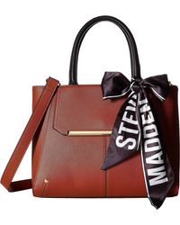 Steve Madden - Juno Satchel With Scarf - Lyst