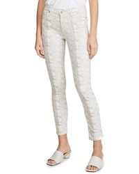 AG Jeans - Prima Mid-rise Cigarette Leg Skinny Fit Ankle Pant - Lyst