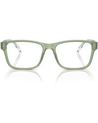 Emporio Armani - Ea3239 Rectangular Prescription Eyewear Frames - Lyst