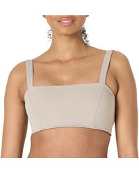 Amazon Essentials - Active Formflex Buttery Soft Light Support Bandeau Sports Bra With Adjustable Straps - Lyst