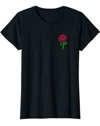 Victoria's Secret - & Youth Graphic Tee Rose Flower Plant Cute Casual T-shirt - Lyst