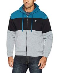 us polo assn sherpa hoodie