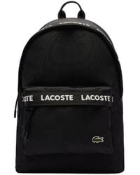 Lacoste - Neocroc Logo Backpack - Lyst
