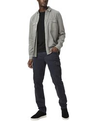 PAIGE - Ronin Stretch Sateen Cargo Pant - Lyst