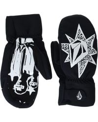 Volcom Mens Vco Nyle Mitt Snowboard Gloves - Black