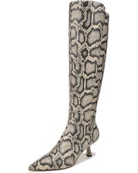 Sam Edelman - Taylin Knee High Boot Roccia Wide Calf 9 M - Lyst