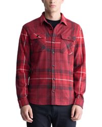 Buffalo David Bitton - Long Sleeve Button Down Blanket Shirt - Lyst