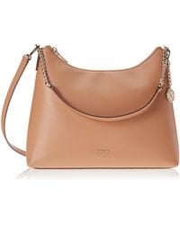 DKNY - Classic Faux Leather Bryant Hobo Bags - Lyst