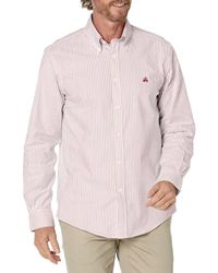 Brooks Brothers - Non-iron Stretch Oxford Sport Shirt Long Sleeve Stripe - Lyst