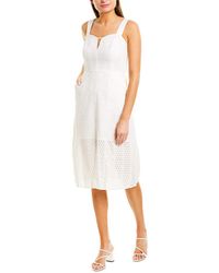 Ali & Jay Sleeveless Midi Dress - White