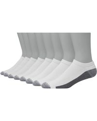 Hanes - S Max 6 And Ultimate 8-pack Ultra Cushion Freshiq Odor Control With Wicking Low Cut Socks - Lyst