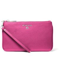 Michael Kors - Jet Set Charm Medium Top-zip Wristlet - Lyst