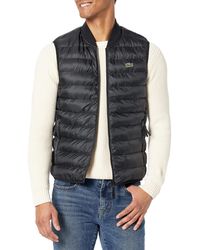 Lacoste - Padded Water-repellent Vest Jacket - Lyst